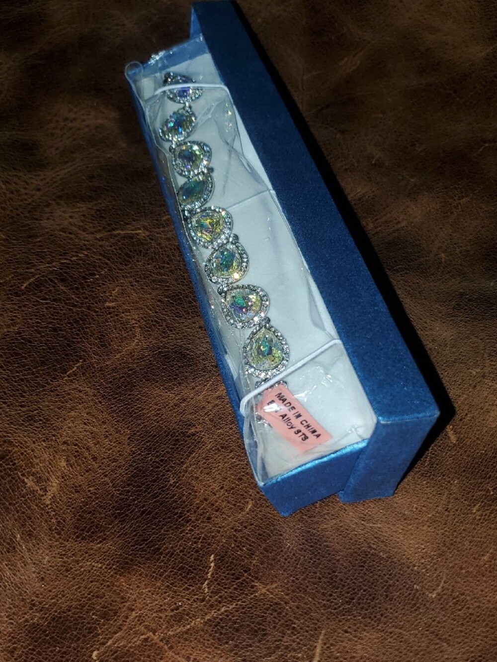 Sparkling Silver-Tone Crystal Bracelet - Women Jewelry - Picture 4 of 4